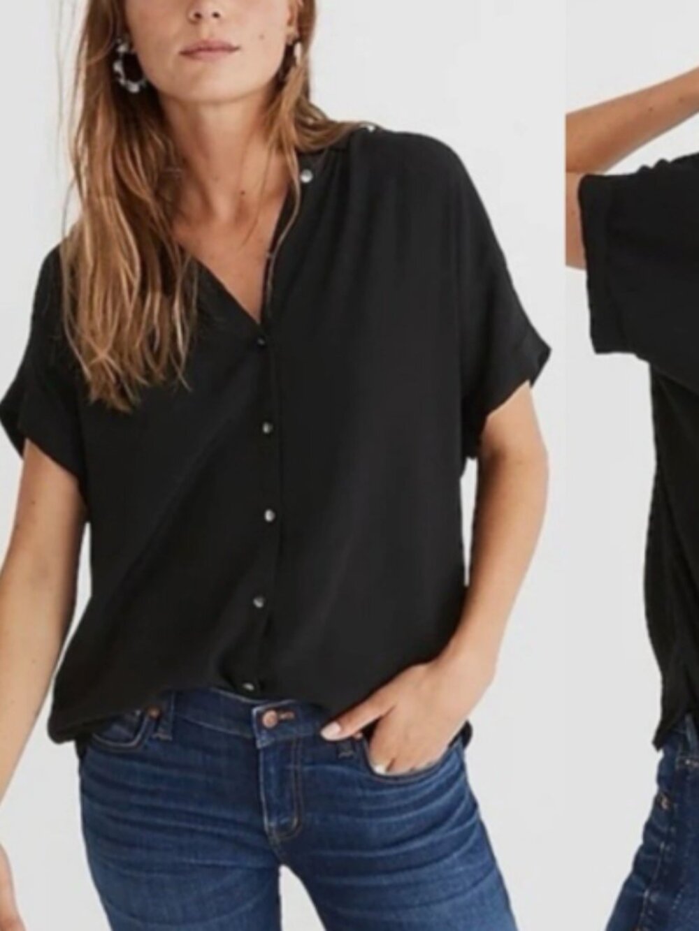 Madewell Central Drapey Shirt